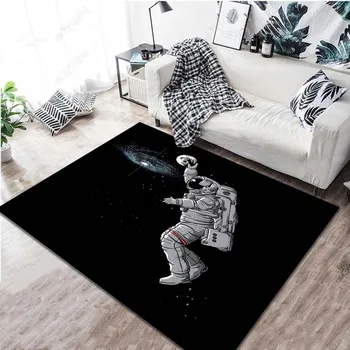 15-размерный Коврик с рисунком движения Астронавта, Ковер для гостиной, Коврик для ванной, Креативный Коврик для спальни, Домашний декор