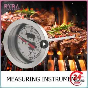 1 ~ 10ШТ Карманный зонд-термометр из нержавеющей стали для приготовления мяса на барбекю, приготовления пищи на кухне, мгновенного считывания температуры мяса.