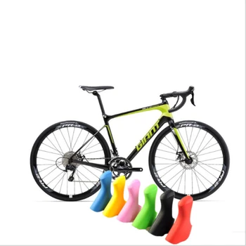 1 Пара MTB Шоссейных велосипедов 4700+5800+6800 Цветной Протектор для смены рук на велосипеде, силиконовый чехол, крышка велосипедного Руля,