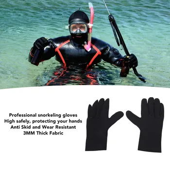 1 пара плавательных перчаток, перчатки для гидрокостюма из неопрена толщиной 3 мм, термоизносные противоскользящие перчатки для дайвинга для мужчин и женщин