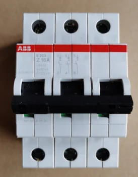 1 шт. Оригинальный автоматический выключатель ABB Micro S203-K16 3P 16A, бесплатная доставка