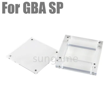1 шт. Прозрачная Магнитная акриловая коробка для игровой консоли GBP GBA SP, чехол, подставка для дисплея, аксессуары для хранения