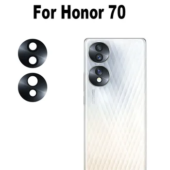 1 шт. для Huawei Honor 70 Стеклянная крышка объектива задней камеры с заменой наклейки Ahesive