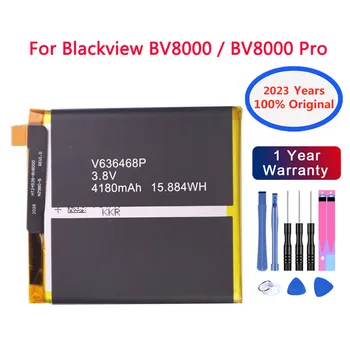 100% Оригинальный Новый Аккумулятор BV 8000 V636468P Для Смарт-Мобильного Телефона Blackview BV8000/BV8000 Pro Оригинальные Перезаряжаемые Батареи