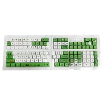 108Keys Keycaps XDA 9,5 мм окрашенный в зеленый цвет набор клавишных колпачков