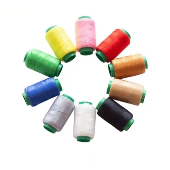 10шт 300 м бытовая швейная нить цветная полиэфирная швейная нить для одежды для квилтинга ручная строчка групповая вязка Инструменты для поделок