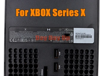 150ШТ Черный ДЛЯ XBOX Series S X Skin Sticker Наклейки-Скины Для XBOXSeries X Label Back Controller