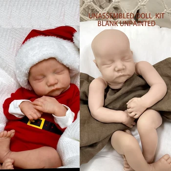 18-дюймовый комплект Reborn Baby Doll, винил Levi, Неокрашенный, Незаконченные Детали для куклы в разобранном виде, заготовка для кукол Bebe Reborn