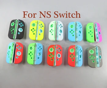 20 комплектов силиконового чехла, мягкая противоскользящая защитная крышка, кожа большого пальца для контроллера Nintendo Switch NS NX Joy Con