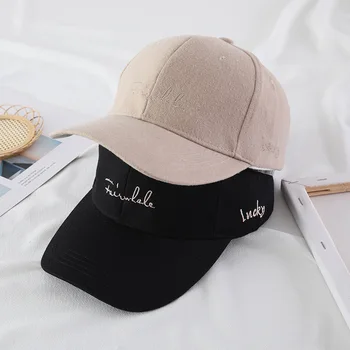 2021 Летняя новая Корейская уличная модная шляпа с буквенной вышивкой, бейсбольная кепка с козырьком, оптовая продажа с фабрики