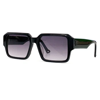 2023 Новые Ретро Квадратные солнцезащитные очки Женская мода Очки в прозрачной оправе Женские Модные солнцезащитные очки в толстой оправе