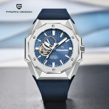2023 Новые мужские механические часы PAGANI DESIGN, роскошные автоматические часы для мужчин Tourbillon NH39, подарочное водонепроницаемое сапфировое зеркало AR