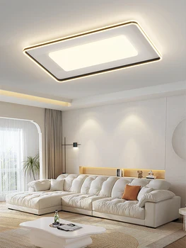 2023 Современный светодиодный потолочный светильник используется для столовой, спальни, Фойе, кухни, белого света, 3-цветного украшения лампы с дистанционным управлением