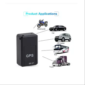 2024 новое Магнитное GPS-трекерное устройство GF07 GSM Mini В режиме реального времени Отслеживающий Локатор GPS Автомобиль Мотоцикл Пульт дистанционного Управления Отслеживающий Монитор