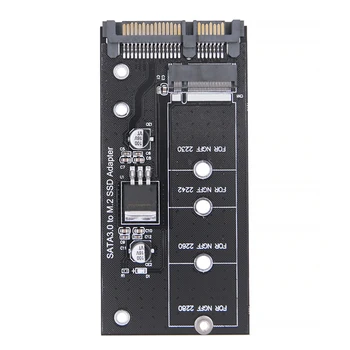 22-контактный Адаптер M2 для SSD SATA3.0 B Key Riser Board Плата преобразования Поддержка NGFF 2230 2242 M2 SSD Поддержка NGFF 2260 2280 M2 SSD
