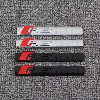 3D Металл Хром Черный Красный Наклейка с Логотипом RS Ediiton Эмблема на Крыле Автомобиля Значок заднего Багажника Наклейка Rsedition Аксессуары