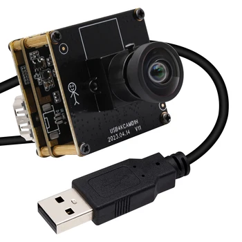 4K HDMI USB Модуль Камеры Без Искажений Объектив H.264/H.265 IMX415 Type-C Веб-камера с Прямой Трансляцией для Обучения Видеоконференциям