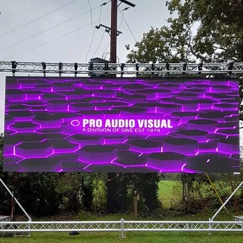 500x500mm Светодиодный настенный дисплей P3.91 для аренды в помещении и на открытом воздухе Бесшовный светодиодный видеоэкран с фоном сцены Светодиодная панель