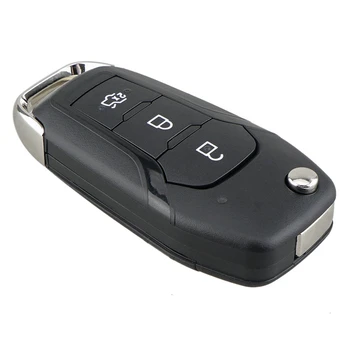 5X Автомобильный Умный Дистанционный Ключ 3 Кнопки 433 МГц 49Chip Подходит Для Ford KA + Modeo Glaxy S-Max 2014 2015 2016 DS7T-15K601-B
