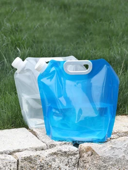 5Л/10Л Складной мешок для воды, ведро, портативный Большой контейнер для воды для кемпинга, пешие прогулки, Спортивные сумки для хранения питьевой воды