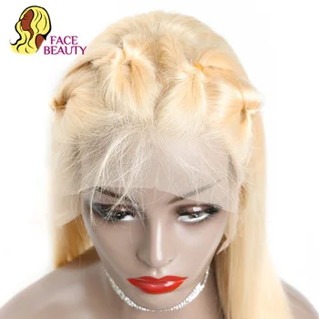613 360 Париков из человеческих волос на кружеве цвета медовой блондинки для чернокожих женщин, Бразильский прямой парик на кружеве Remy 28 30 34 дюймов