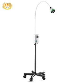 9 Вт Светодиодный мобильный медицинский светильник для осмотра гинекологической кровати для клиники с роликами и тормозом