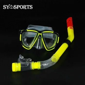 (COD) Профессиональные очки для подводного плавания с трубкой, водонепроницаемый оригинальный костюм для подводного плавания для взрослых