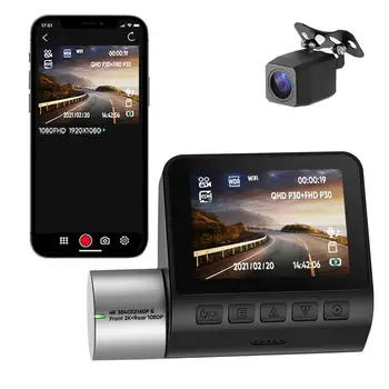 Full HD Видеорегистратор Dashcam Вождение Для Записи Передних И Задних Автомобилей Ночной Широкоугольный Видеорегистратор Dashcam Автомобильный Видеорегистратор