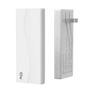 GaN 65 Вт USB Зарядное Устройство PD 3,0 QC 3,0 Type C Портативное Дорожное Зарядное Устройство Для iPhone 14 13 Xiaomi Samsung Macbook Ноутбук Зарядное Устройство Для Телефона