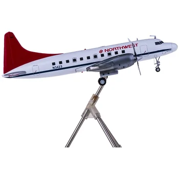Geminijets в масштабе 1:200 G2NWA807 Northwest Airlines Convair CV-580 N3423 Коллекция Готовых Моделей Самолетов Из сплава, Подарочные Игрушки