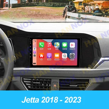 HANNOX для Volkswagen Jetta Android Автомагнитола Авто Мультимедиа видеоплеер Навигация GPS Bluetooth WIFI Carplay БЕЗ 2din DVD
