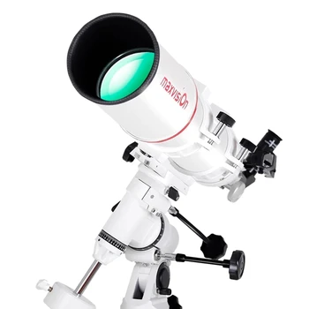 Maxvision-Профессиональный Рефракторный Параболический астрономический телескоп, 102EQ, 660 мм, Полностью оптический с Немецким экваториальным креплением EQ3,