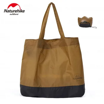 Naturehike 28L Походная сумка 39g Наружная сверхлегкая Портативная сумка для защиты окружающей среды 20D нейлоновая водонепроницаемая сумка для хранения