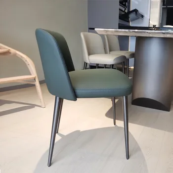 O64Italian very simple о обеденном стуле домашний современный простой обеденный стул дизайнерский высококачественный легкий роскошный стул