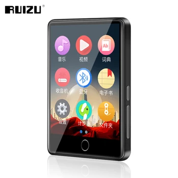 RUIZU M7 Bluetooth MP3-Плеер С Динамиком 8 ГБ 16 ГБ Сенсорный Экран Портативный Музыкальный Плеер Поддержка FM Электронная Книга Видеомагнитофон TF Карта