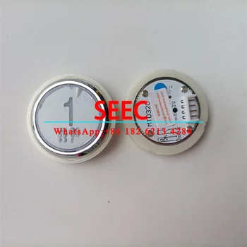 SEEC 20ШТ Круглая кнопка лифта MTD320 DC24V с синей подсветкой Запасные части для лифта