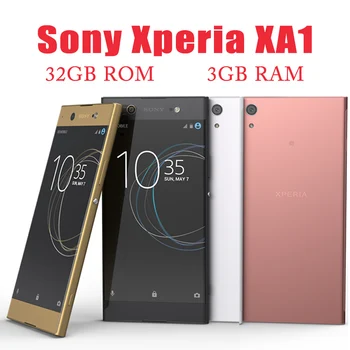Sony Xperia XA1 G3121 G3112 4G Мобильный телефон 32 ГБ ПЗУ 3 ГБ ОЗУ 5,0 