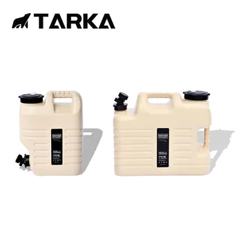 TARKA Ведро для воды для кемпинга Большой емкости, ведро для хранения воды в багажнике автомобиля, Кувшин для воды для пикника на открытом воздухе, ведра для воды с пищевой ручкой