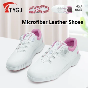 TTYGJ/ Женская обувь для гольфа в новом стиле, водонепроницаемые нескользящие кроссовки для гольфа, Дышащая обувь для гольфа без шипов, повседневная спортивная обувь