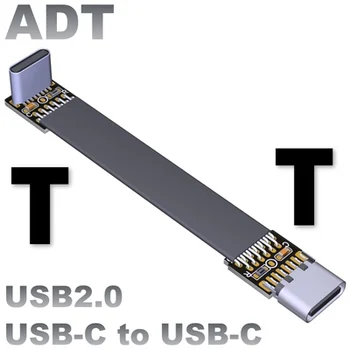 USB 2.0 Type C-Удлинитель TypeC Адаптер USB-C Шнур 3A 480M/бит/с Поддержка OTG для Мобильного Телефона Планшетного ПК Смартфона