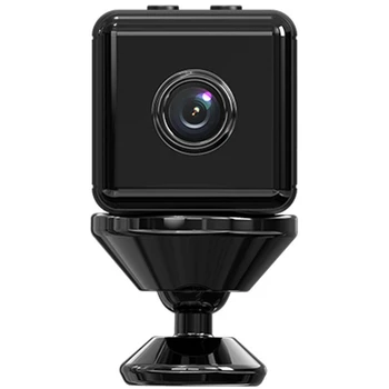 X6D Мини Wifi Камера 2MP С Магнитным Креплением 64 ГБ Безопасная Домашняя Wifi Камера Для Домашних Животных 1080P Инфракрасный Видеоняня Ночного Видения