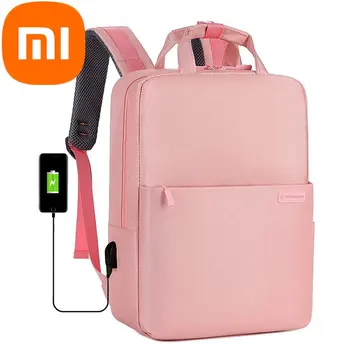Xiaomi Backpack 2023 Новый женский рюкзак для ноутбука Модный простой многоцелевой нейлоновый рюкзак для отдыха