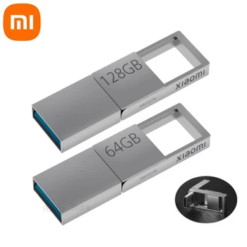 Xiaomi Dual Interface U Disk 128G/ 64G USB 3.2 Type-C Интерфейс, мобильный телефон, компьютер, Взаимная передача, Портативная USB-память