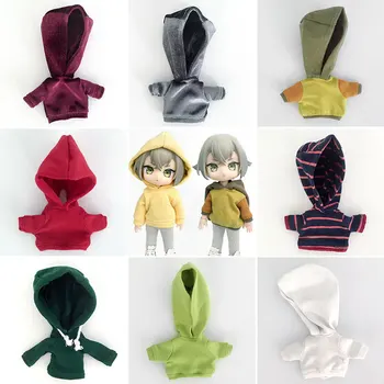 ob11 детская одежда bjd GSC, одежда для кукол в простом стиле PD9, толстовка с капюшоном и длинными рукавами, одежда для кукол, аксессуары для кукол