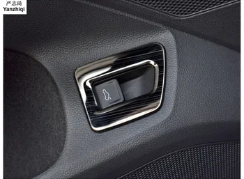 Автомобиль из нержавеющей стали задний багажник задняя коробка переключатель рамка отделка наклейка крышка Стайлинг автомобиля для 2016-2018 Фольксваген Пассат Б8