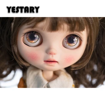 Аксессуары для Кукол YESTARY BJD Eyes For 1/6 Toys Accessories DIY Handmad Limited Стеклянный Глаз Для Кукол Blythe Eye Girl Gifts