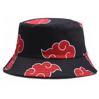 Анимие Акацуки Рассвет Облако Панама Ведро Шляпы Рыбацкая Шляпа Летние Солнцезащитные Шляпы Для Женщин Мужчин