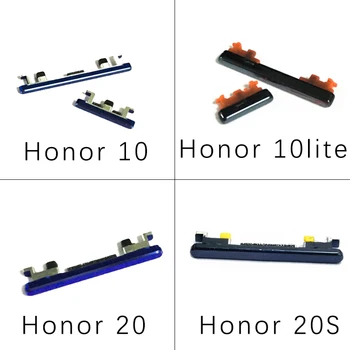 Боковые кнопки регулировки громкости для Huawei Honor 10 Lite 20 20Pro 20S Включение выключение питания боковые клавиши регулировки громкости для ремонта Honor 10lite 20pro 20s