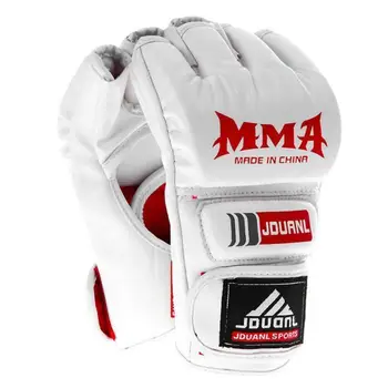 Боксерские перчатки Муай Тай ММА с песком на полпальца, тренировочные перчатки для взрослых, тренировочные рукавицы для взрослых с песком для боя Luva De Boxe