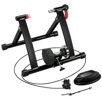 Велосипедный Тренажер с 6-Ступенчатой Магнитной Подставкой Для Упражнений на Руле Велосипеда